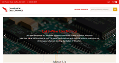 Desktop Screenshot of lvelectronics.com